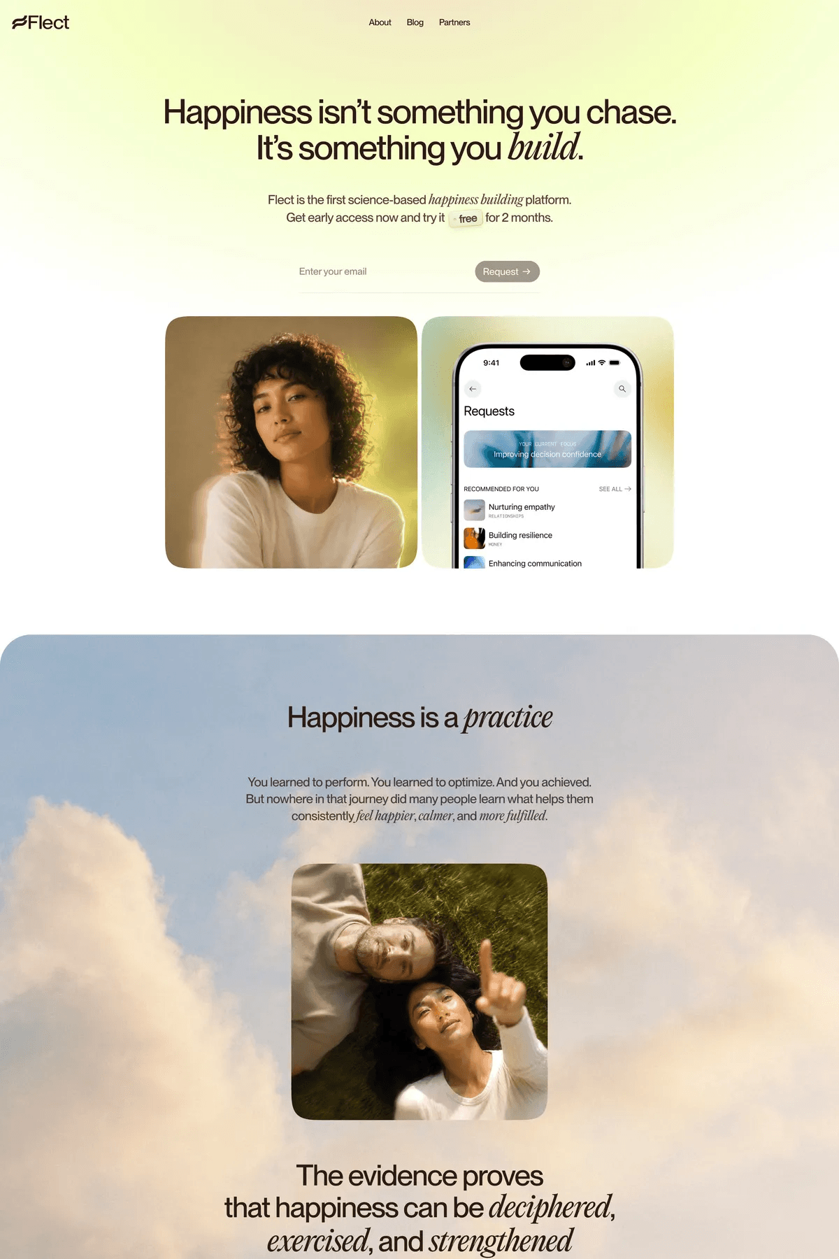 Reference 3 for Horizon Glow CTA Footer