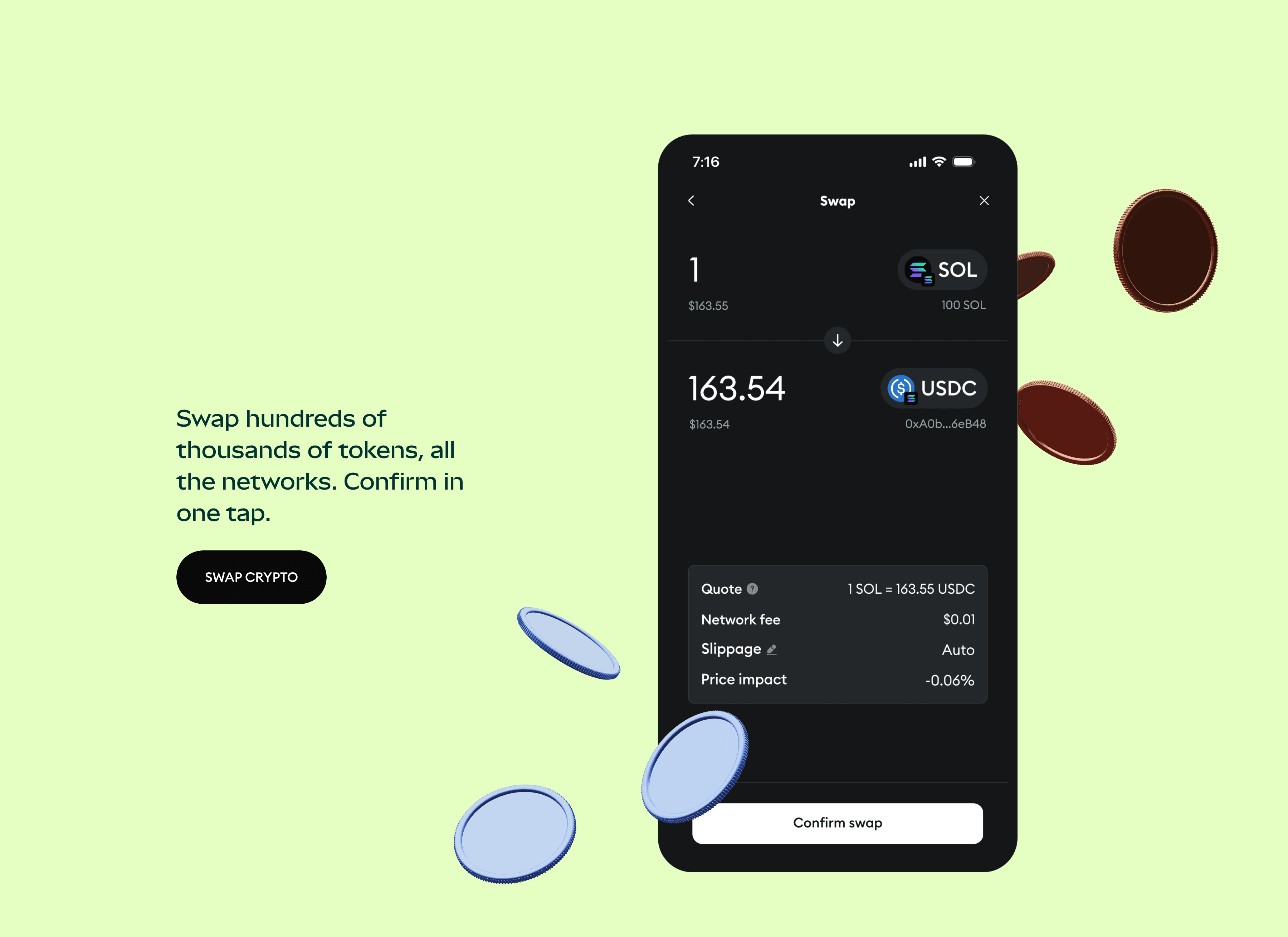 Reference 1 for Pinned Phone Scroll Feature Showcase